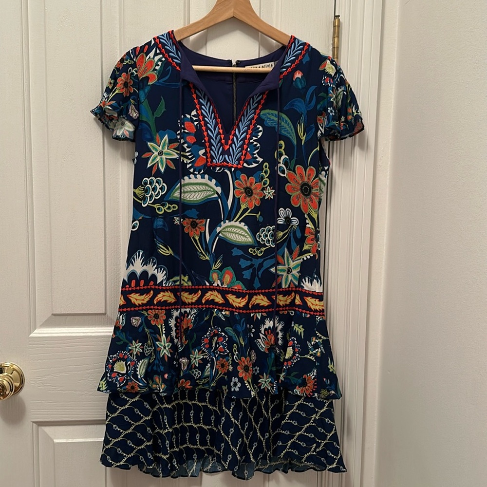 Alice and Olivia Kora Flare Dress